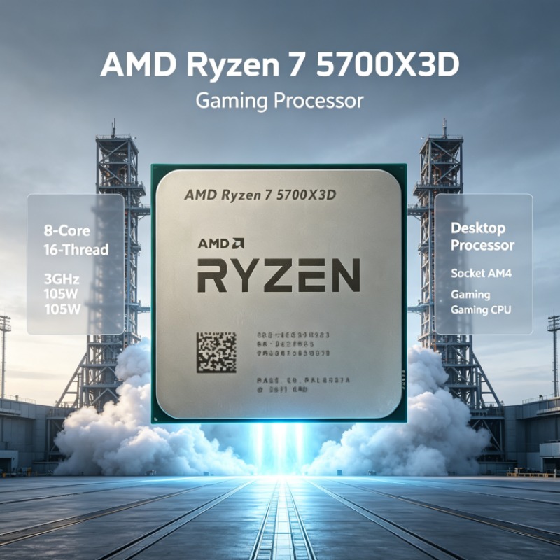 Amd Cpu Ryzen 7 - AMD Ryzen 7 R7 5700X3D CPU