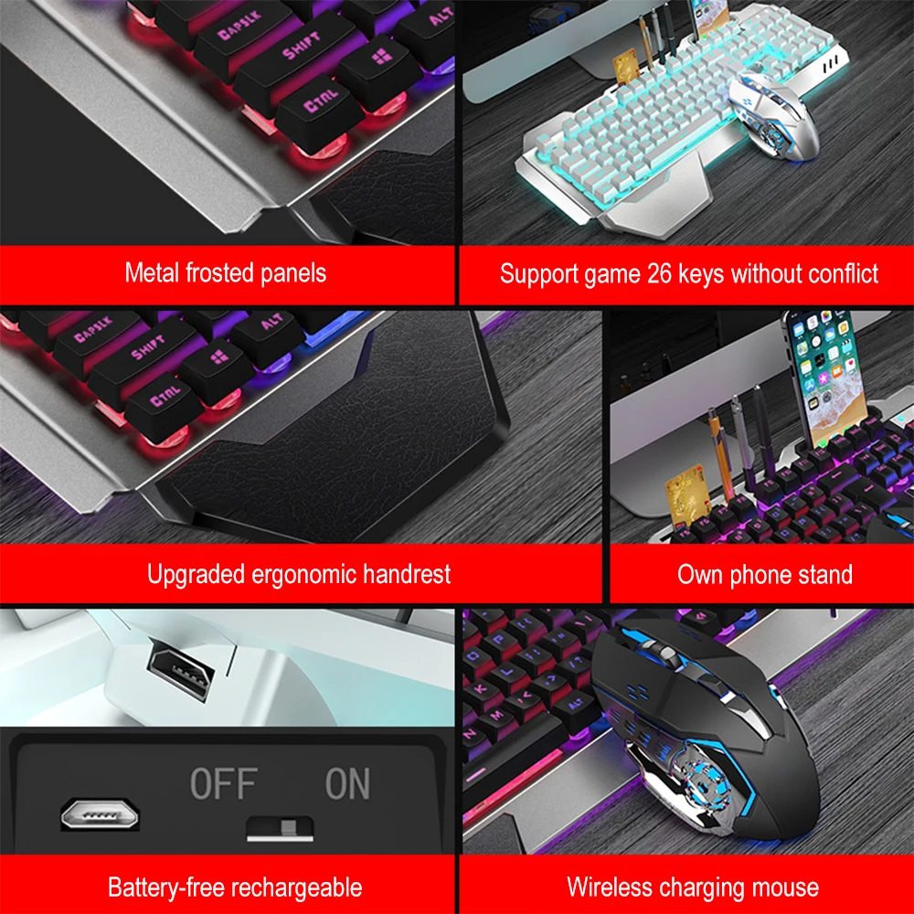 Bộ bàn phím và chuột không dây - đánh giá và giá Gaming Keyboard Mini