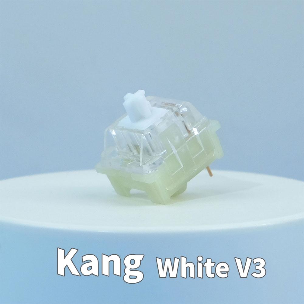 KTT Kang White V3 Switches Mec - đánh giá và giá Gaming Keyboard No Rgb