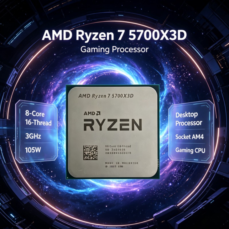 AMD Ryzen 7 R7 5700X3D CPU Pro - đánh giá và giá Amd Cpu Ryzen 7