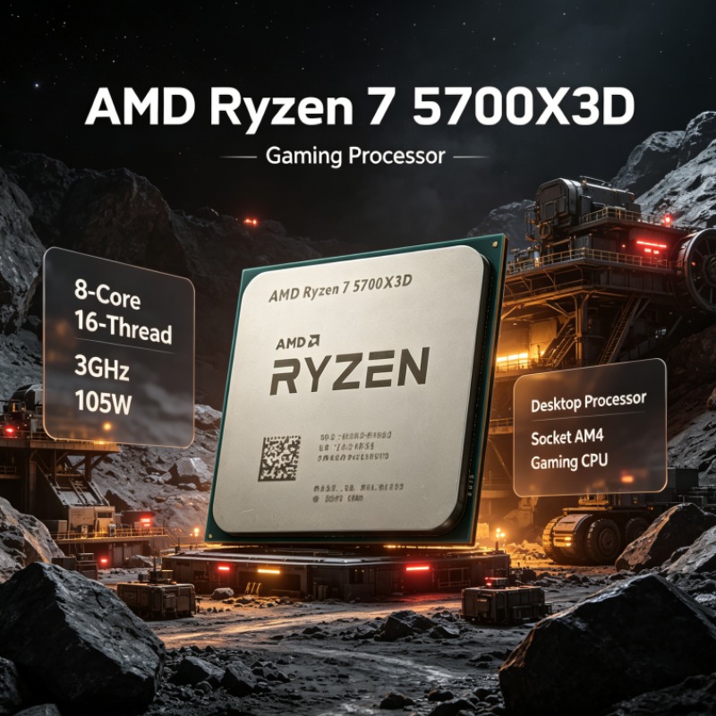 AMD Ryzen 7 R7 5700X3D CPU Pro - đánh giá và giá Amd Cpu Ryzen 7