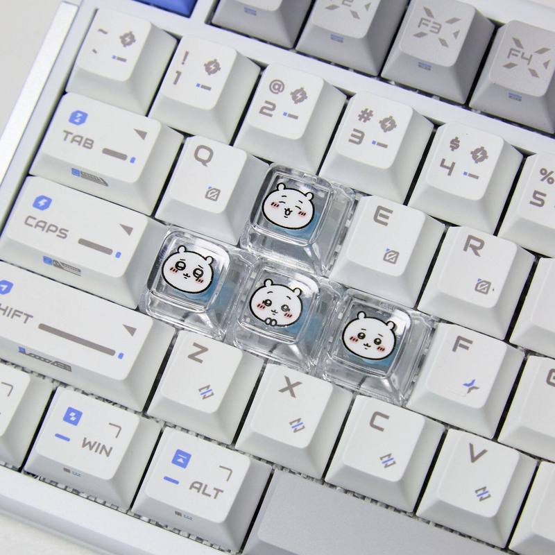Chiikawa 4 Pcs Handmade Transp - đánh giá và giá Gaming Keyboard Nearby