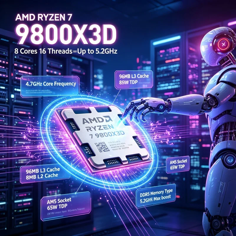 AMD Ryzen 7 9800X3D Content Cr - đánh giá và giá Amd Cpu Ryzen 7