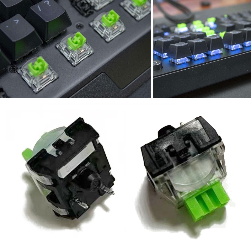 New RGB MX 2Pcs Green Switches - đánh giá và giá Gaming Keyboard No Rgb