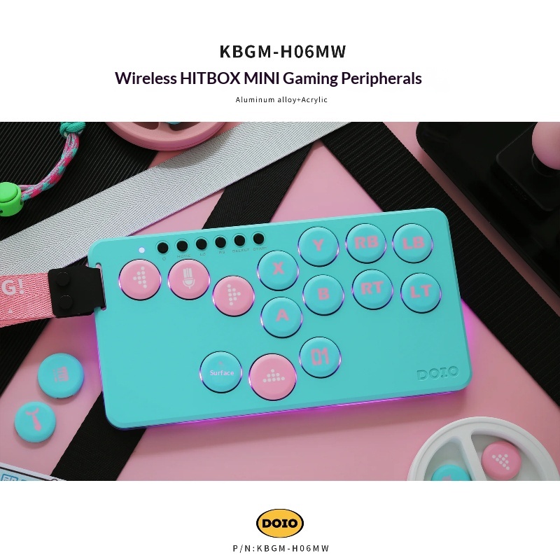 Doio Mechanical Switch Wireles - đánh giá và giá Gaming Keyboard Mini