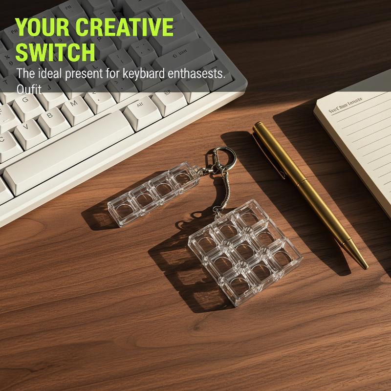 DIY Keychain Keyboards Switch  - đánh giá và giá Gaming Keyboard Test
