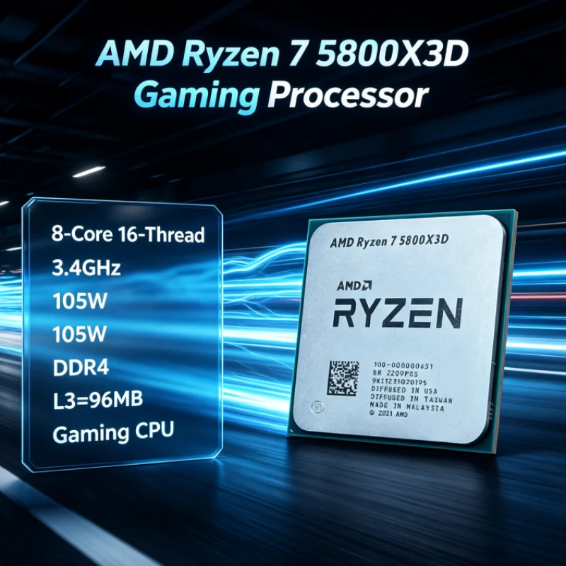 AMD R7 5800X3D 96 MB 7nm Ryzen - đánh giá và giá Amd Cpu Ryzen 7