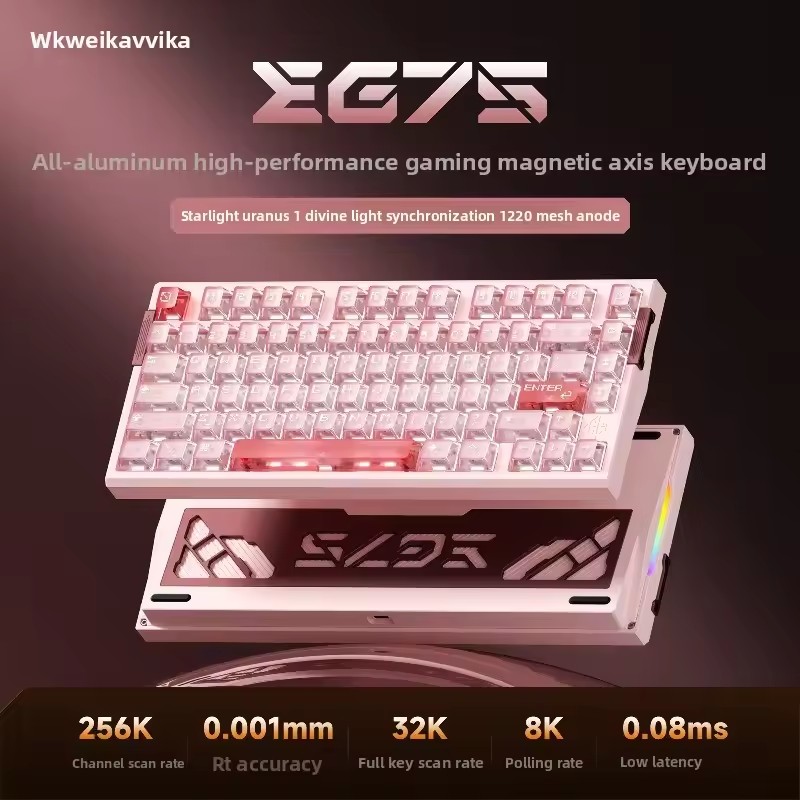 WEIKAV EG75 Snow Blade Magneti - đánh giá và giá Gaming Keyboard Hot Swappable